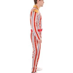 HPO Men's Deluxe Space Superstar Costume Multicolored