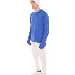HPO Men's Cosplay Blue Costume | Blue White Color 10 HPO Men's Cosplay Blue Costume | Blue White Color