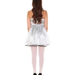 HPO Adult Women's 50s Prom Dress Costume | Light Blue Cosplay Costume 12 HPO Adult Women's 50s Prom Dress Costume | Light Blue Cosplay Costume