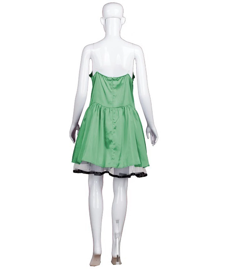 HPO Adult Women's 50s Prom Dress Costume | Green Cosplay Costume 4 HPO Adult Women's 50s Prom Dress Costume | Green Cosplay Costume