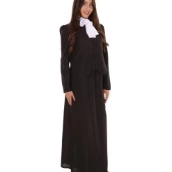 HPO Adult Women's Historical Costume | Black Cosplay Costume