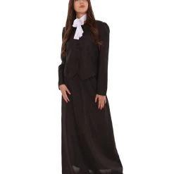 HPO Adult Women's Historical Costume | Black Cosplay Costume