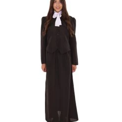 HPO Adult Women's Historical Costume | Black Cosplay Costume