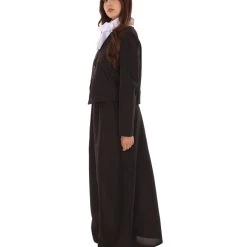 HPO Adult Women's Historical Costume | Black Cosplay Costume