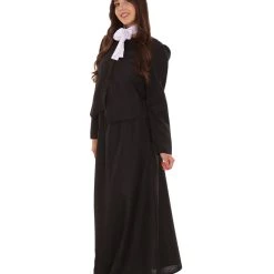 HPO Adult Women's Historical Costume | Black Cosplay Costume