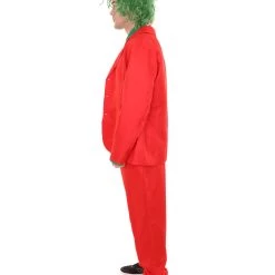 HPO Adult Men's Clown Costume | Multi Color Cosplay Costume 12 HPO Adult Men's Clown Costume | Multi Color Cosplay Costume