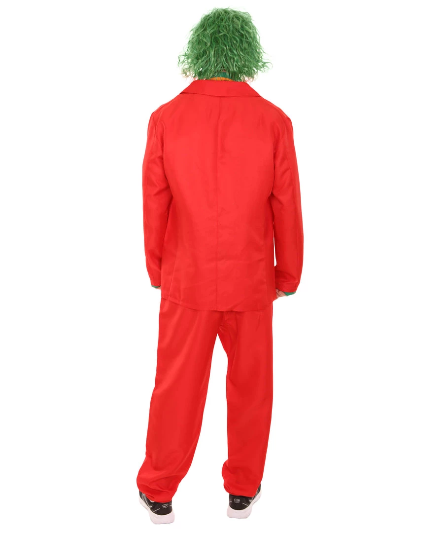 HPO Adult Men's Clown Costume | Multi Color Cosplay Costume 5 HPO Adult Men's Clown Costume | Multi Color Cosplay Costume