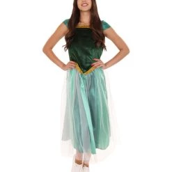 HPO Adult Women's Frozen 2 Anna B Costume | Multi Cosplay Costume