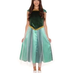 HPO Adult Women's Frozen 2 Anna B Costume | Multi Cosplay Costume