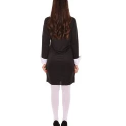 HPO Adult Women's Wednesday Costume | Black Cosplay Costume