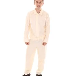HPO Adult Men's 80's Sports Crem Costume | Moccasin Cosplay Costume