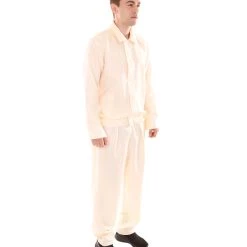 HPO Adult Men's 80's Sports Crem Costume | Moccasin Cosplay Costume 14 HPO Adult Men's 80's Sports Crem Costume | Moccasin Cosplay Costume