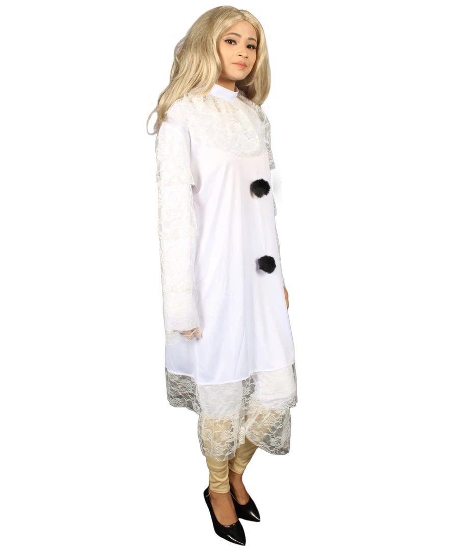 HPO Adult Women's Horror & Gothic Clown Costume | White Cosplay Costume 7 HPO Adult Women's Horror & Gothic Clown Costume | White Cosplay Costume