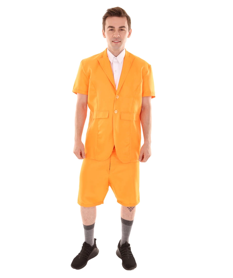 HPO Adult Men's Classic-Fit Hombre 90'S Costume | Yellow Cosplay Costume 1 HPO Adult Men's Classic-Fit Hombre 90'S Costume | Yellow Cosplay Costume