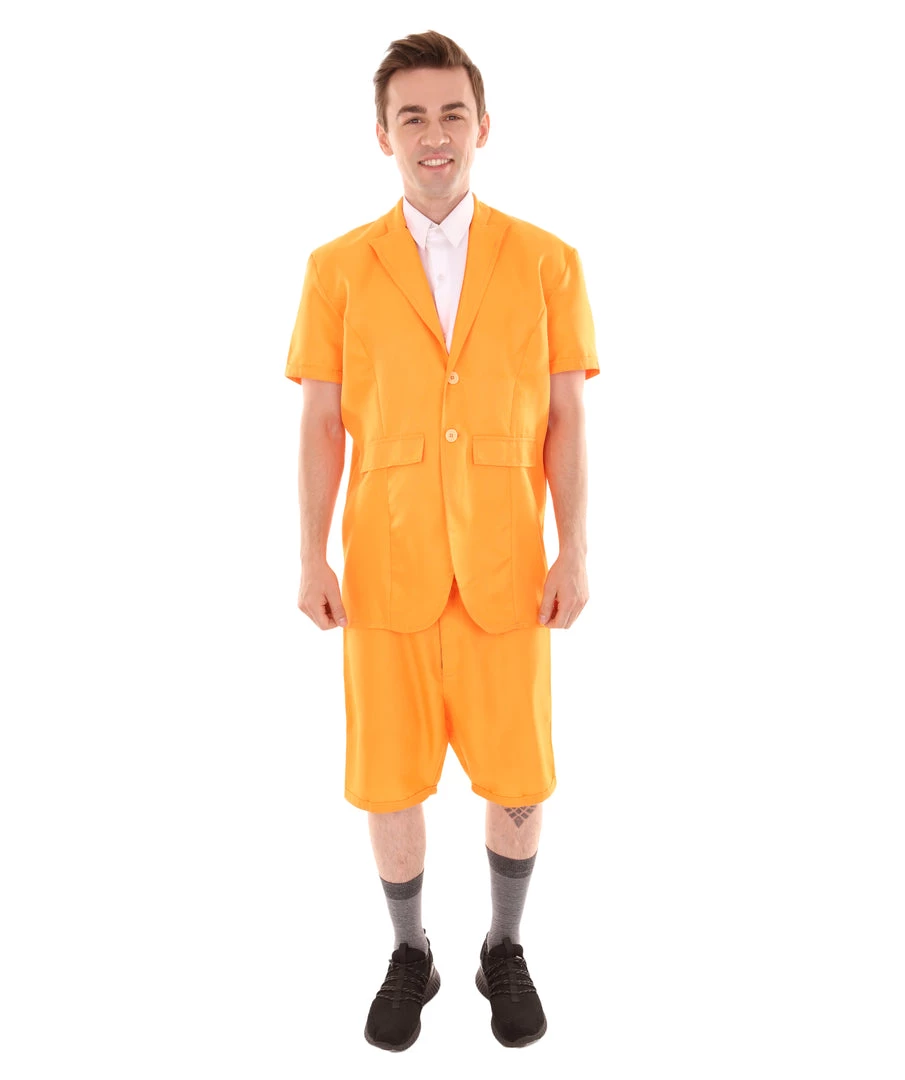 HPO Adult Men's Classic-Fit Hombre 90'S Costume | Yellow Cosplay Costume 2 HPO Adult Men's Classic-Fit Hombre 90'S Costume | Yellow Cosplay Costume