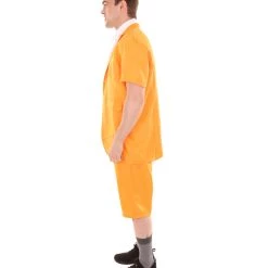 HPO Adult Men's Classic-Fit Hombre 90'S Costume | Yellow Cosplay Costume 11 HPO Adult Men's Classic-Fit Hombre 90'S Costume | Yellow Cosplay Costume