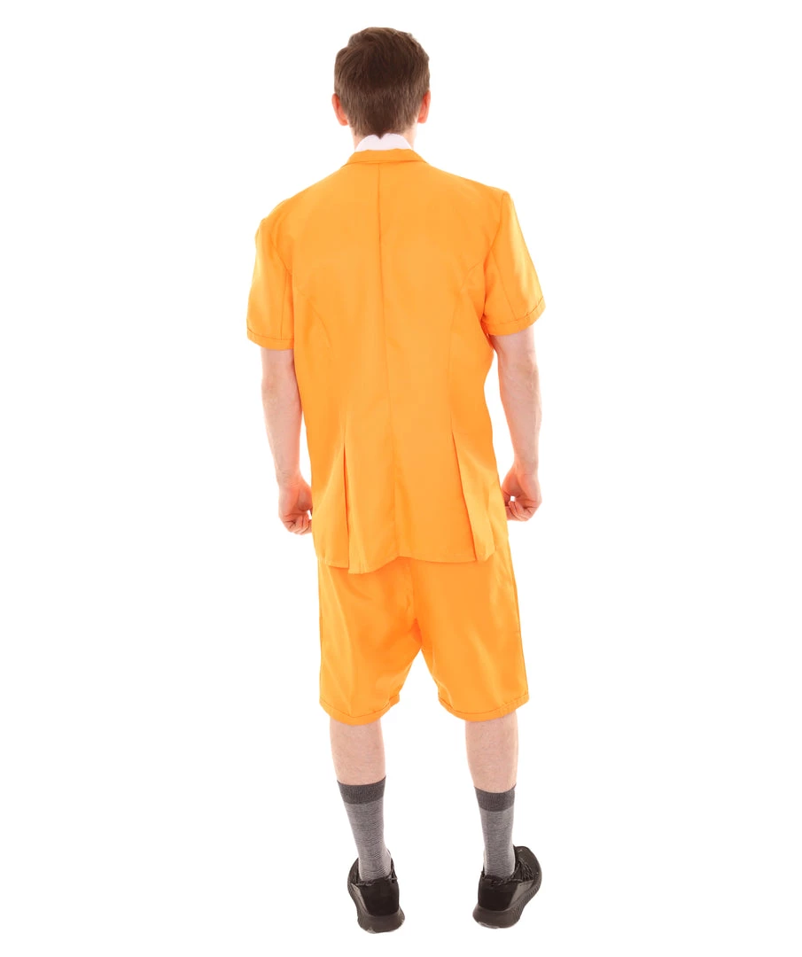 HPO Adult Men's Classic-Fit Hombre 90'S Costume | Yellow Cosplay Costume 5 HPO Adult Men's Classic-Fit Hombre 90'S Costume | Yellow Cosplay Costume