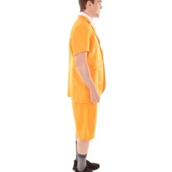 HPO Adult Men's Classic-Fit Hombre 90'S Costume | Yellow Cosplay Costume 13 HPO Adult Men's Classic-Fit Hombre 90'S Costume | Yellow Cosplay Costume