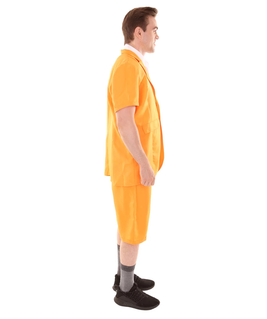 HPO Adult Men's Classic-Fit Hombre 90'S Costume | Yellow Cosplay Costume 6 HPO Adult Men's Classic-Fit Hombre 90'S Costume | Yellow Cosplay Costume