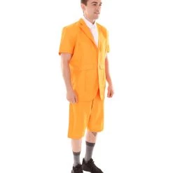 HPO Adult Men's Classic-Fit Hombre 90'S Costume | Yellow Cosplay Costume 14 HPO Adult Men's Classic-Fit Hombre 90'S Costume | Yellow Cosplay Costume