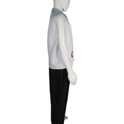 HPO Adult Men's White Doctor & Nurse Costume | Black & White Cosplay Costume
