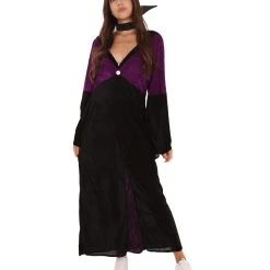 HPO Adult Women's Vampire Mistress Of Sexy Costume | Multi Halloween Costume