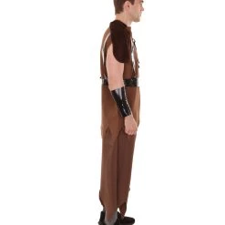 HPO Adult Men's Mythical Creatures Cyclops Monster Beast Costume | Brown Halloween Costume