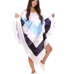 HPO Adult Womens Trooper Super Poncho | Multicolor Tunic Cosplay Costume Men's 10 HPO Adult Womens Trooper Super Poncho | Multicolor Tunic Cosplay Costume Men's