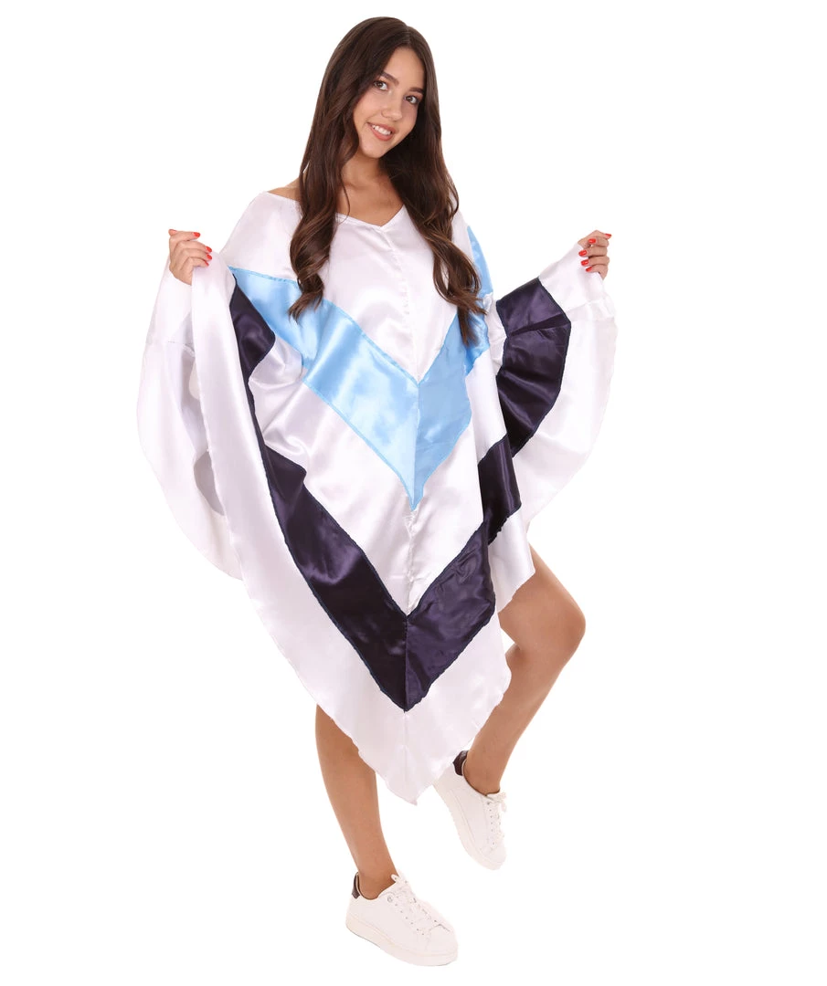 HPO Adult Womens Trooper Super Poncho | Multicolor Tunic Cosplay Costume Men's 5 HPO Adult Womens Trooper Super Poncho | Multicolor Tunic Cosplay Costume Men's