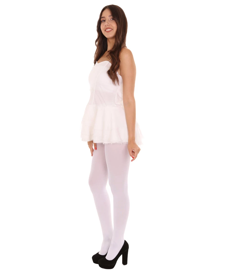 HPO Adult Women's Pony Sexy Costume | White Cosplay Costume 2 HPO Adult Women's Pony Sexy Costume | White Cosplay Costume