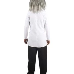 HPO Adult Men's Mad Scientist Costume | Black & White Halloween Costume 7 HPO Adult Men's Mad Scientist Costume | Black & White Halloween Costume
