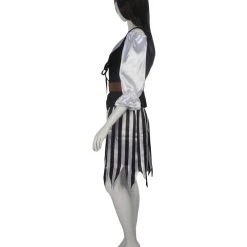 HPO Adult Women's Pirate Costume | Multi Halloween Costume