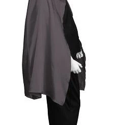 HPO Kids Child's Superhero Party Cape With Mask Set Costume | Black Cosplay Costume