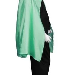 HPO Kids Child's Superhero Party Cape With Mask Set Costume | Green Cosplay Costume 8 HPO Kids Child's Superhero Party Cape With Mask Set Costume | Green Cosplay Costume