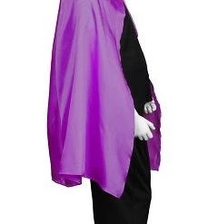 HPO Child's Superhero Party Cape With Mask Set Costume | Purple Cosplay Costume 8 HPO Child's Superhero Party Cape With Mask Set Costume | Purple Cosplay Costume