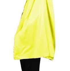 HPO Kids Child's Superhero Cape With Mask Set Costume | Yellow & Black Cosplay Costume