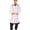 HPO Adult Men's Kaneki Ken Tokyo Ghoul:Re Uniform Outfit Costume | White & Black Cosplay Costume