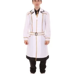 HPO Adult Men's Kaneki Ken Tokyo Ghoul:Re Uniform Outfit Costume | White & Black Cosplay Costume