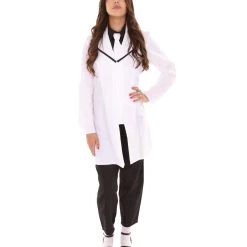HPO Adult Women's Doctor Costume | Black & White Cosplay Costume