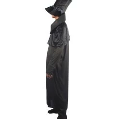 HPO Adult Men's Ghost Gaming Costume | Black Halloween Costume