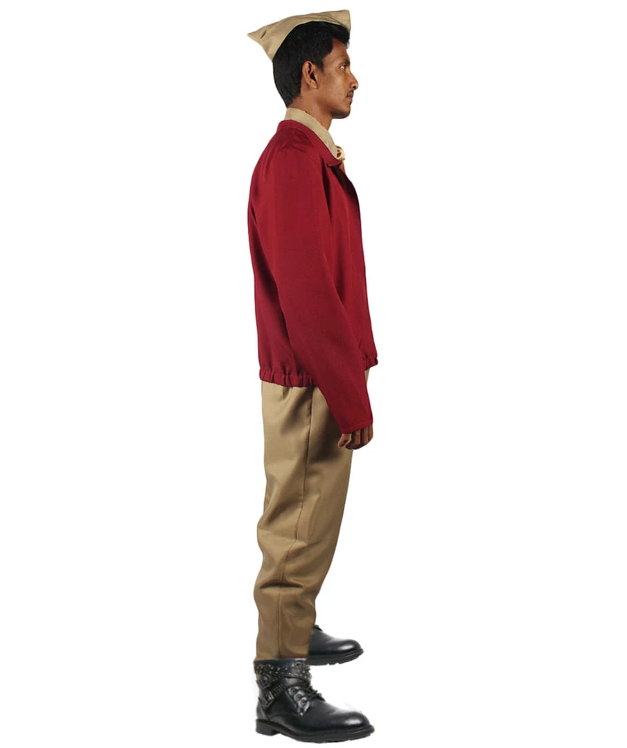 HPO Adult Men's Military Uniform Costume | Multi Cosplay Costume 4 HPO Adult Men's Military Uniform Costume | Multi Cosplay Costume