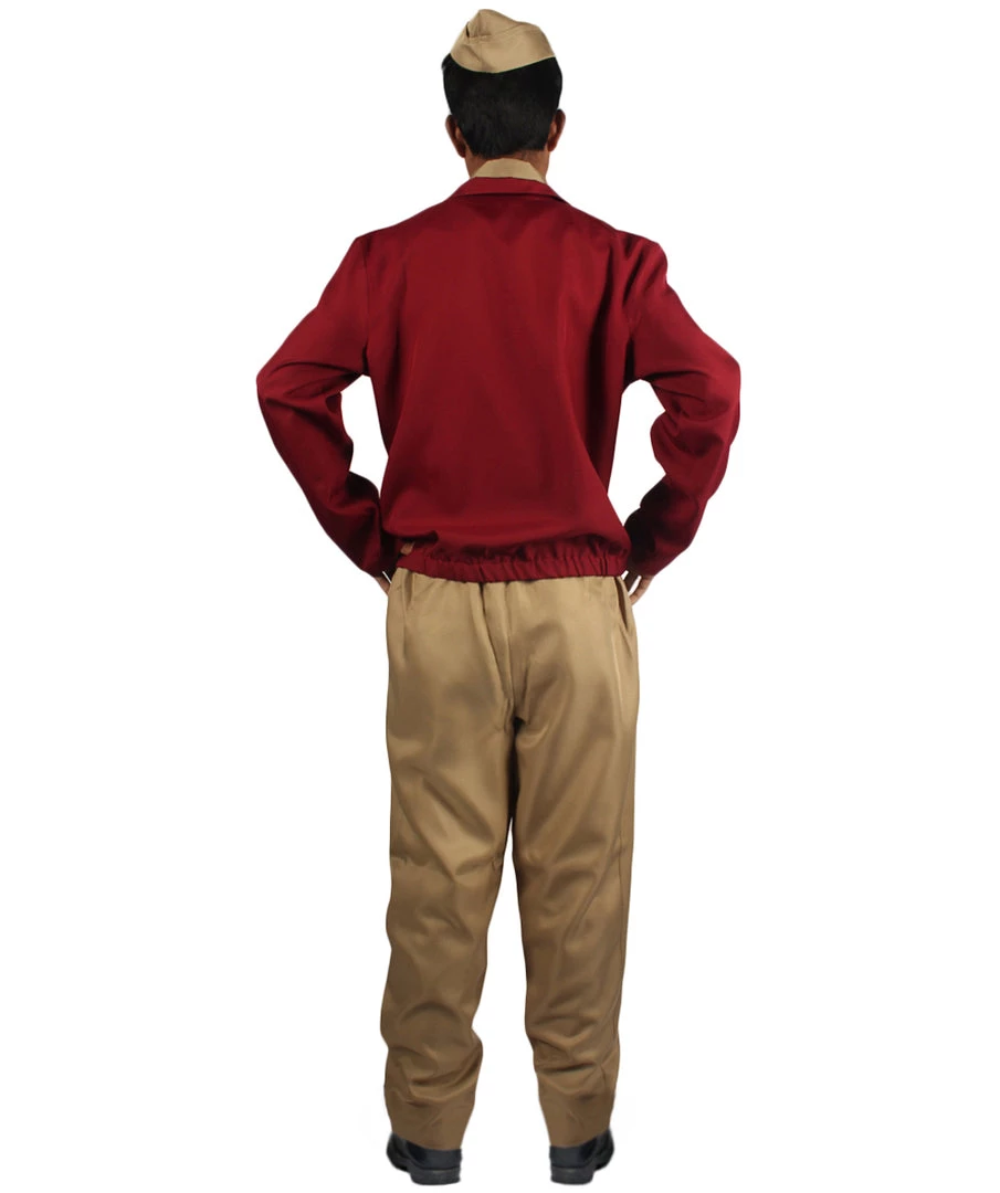 HPO Adult Men's Military Uniform Costume | Multi Cosplay Costume 3 HPO Adult Men's Military Uniform Costume | Multi Cosplay Costume