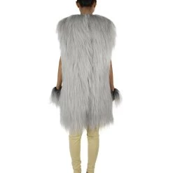 HPO Adult Women's Hairy Warrior Ape Military Leader Resistance Fighter Unisex Costume | Multiple Color Options Cosplay Costume