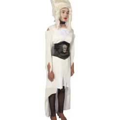 HPO Adult Women Zomie Huncho Costume | White Halloween Costume Men's 12 HPO Adult Women Zomie Huncho Costume | White Halloween Costume Men's