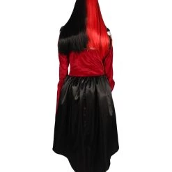 HPO Adult Women GOTHIC VENETIAN Costume | Red & Black Halloween Costume Men's