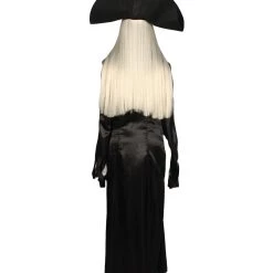 HPO Adult Women Ghost Pirate Costume | Black & White Cosplay Halloween Costume Men's 10 HPO Adult Women Ghost Pirate Costume | Black & White Cosplay Halloween Costume Men's