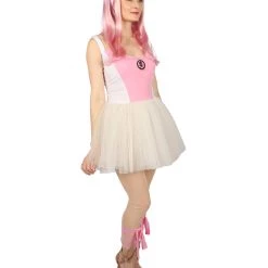 HPO Men's Adult Women ZOMBIE BALLERINA COSTUME | Pink & White Cosplay Costume 12 HPO Men's Adult Women ZOMBIE BALLERINA COSTUME | Pink & White Cosplay Costume