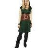 HPO Men's Adult Women Rogue Costume | Green Cosplay Halloween Costume