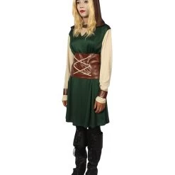 HPO Men's Adult Women Rogue Costume | Green Cosplay Halloween Costume