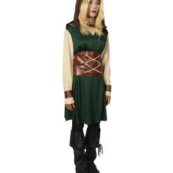 HPO Men's Adult Women Rogue Costume | Green Cosplay Halloween Costume